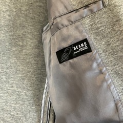 【BEAMS】グレー　テーラードジャケットの画像