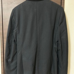 【ほぼ未使用】H&M テーラードジャケット ブラック メンズ おしゃれの画像