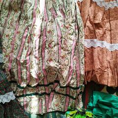 フォークダンスフレアースカートの画像