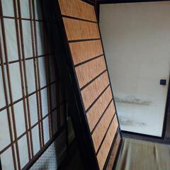 12/12まで！葦戸 よしず戸 簾戸 引き戸　和建具　古民家の画像