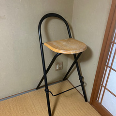 あげます。折りたたみスツール