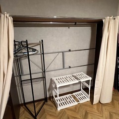大型ハンガーラック　収納家具
