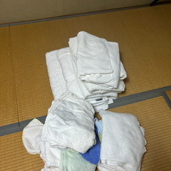 あげます。タオルたくさん