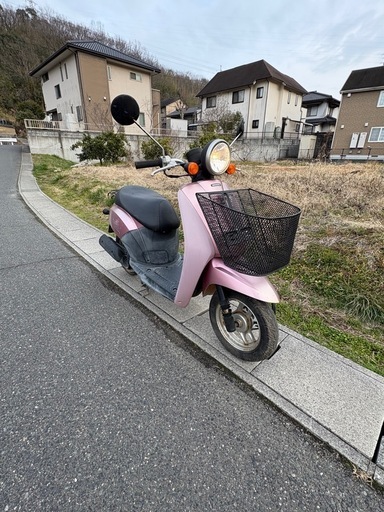 実働 AF61 トゥデイ キャブ ピンク