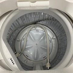 ♪ ヤマダセレクト 全自動洗濯機 5.0kg YAMADA YWM-T50H1 ホワイト 白 一人暮らし 2020年製 の画像