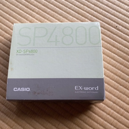 カシオ　EX-word  XD-SP4800