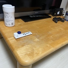 木製ローテーブル
の画像