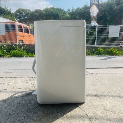 【❗️✨️コスパ抜群✨️❗️】ヤマダ 5.5kg 全自動洗濯機 2023年製 省スペース＆静音モデル！動作品