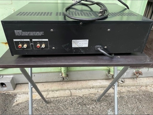 SONY カセットデッキ　TC-K333ESX 通電確認濟