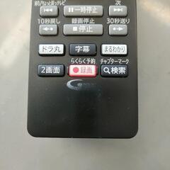 SHARP AQUOSブルーレイレコーダー用リモコンの画像