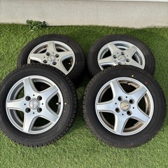 YOKOHAMA スタッドレスタイヤ ホイールセット155/65R13