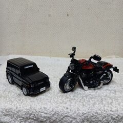 ランドクルーザー＆ハーレー（バイク）プルバックセット