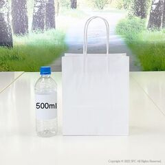 紙袋50枚セット  20×9×24cm 手提げ紙袋 無地　まとめ買い歓迎　卸ます　アマゾン引き上げ商品　倒産品　ネット商材　卸ます　転売　アマゾン引き上げ商品　卸し　問屋　倒産品　転売OK　ネット商材　アマゾン　商品　景品　コンペの画像