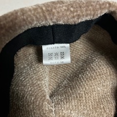 【レディース】ベレー帽（ベロア素材）の画像