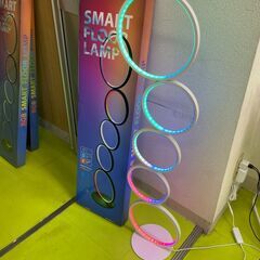 JIRTH RGB フロアランプ 調光調色 フロアライト 変色 LED フロアスタンド リモコン付き アプリ制御 スマート スタンドランプ Compatible with Alexa おしゃれ イルミネーション 間接照明 アンビエントライト リング パーティー ゲームルーム ホワイト　まとめ買い歓迎　卸ます　アマゾン引き上げ商品　倒産品　ネット商材　卸ます　転売　アマゾン引き上げ商品　卸し　問屋　倒産品　転売OK　ネット商材　アマゾン　商品　景品　コンペの画像