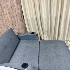 【受け渡し予定決済済み】美品⭕️【ソファーベッド】1台の画像