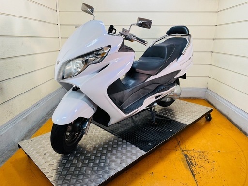 50933km ★始動動画あり★ スカイウェイブ CJ46A ビッグスクーター