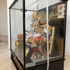 さしあげます　5月人形　ケース入りの画像