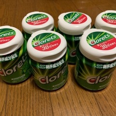 【再利用】クロレッツボトル六個セット