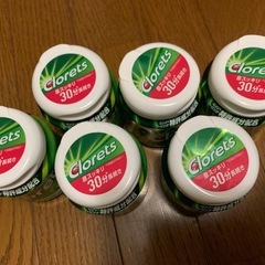 【再利用】クロレッツボトル六個セットの画像