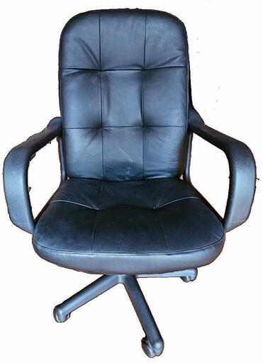 ハイバックレザーチェア　中古品