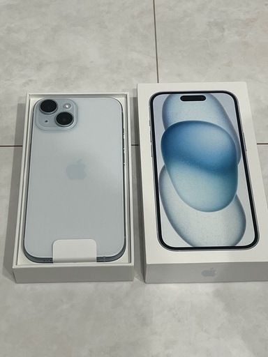 iPhone15 128GB ブルー 新品未使用品②