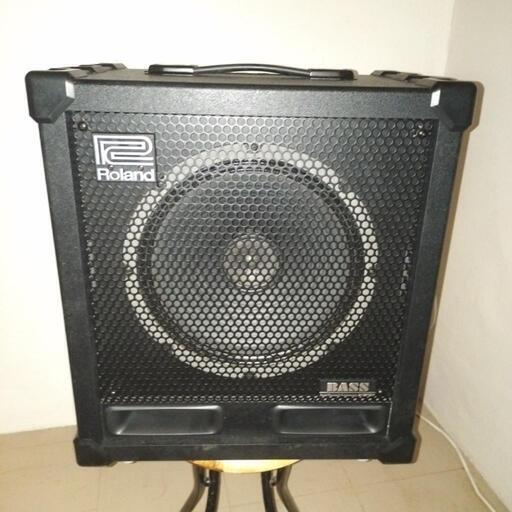 アンプ(美品)/ベース・アンプRoland/ローランドCUBE120XL BASS取説有り