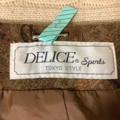 昭和レトロ　DELICE Sports スーツセット　ペーズリー柄の画像