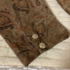 昭和レトロ　DELICE Sports スーツセット　ペーズリー柄の画像