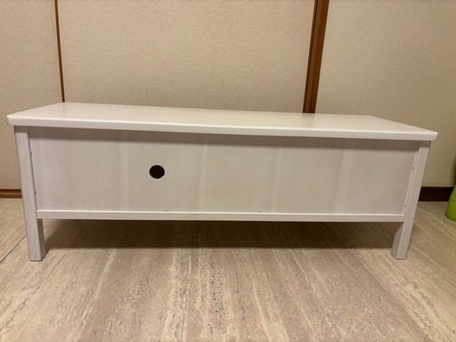 テレビボード　ローボード　パイン材　スライド扉　100×35×35