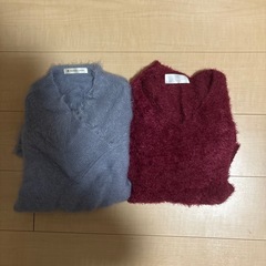 ニットセーター2枚