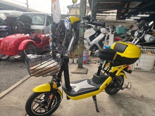 低走行　電動原付自転車