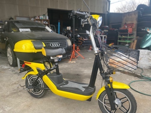 低走行　電動原付自転車