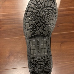 コンバース ハイカット 25.0　黒 防寒 防水 防滑 スニーカー ウインター CONVERSE NEXTAR 1360の画像