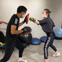 刈谷市ミット打ちボクササイズの画像