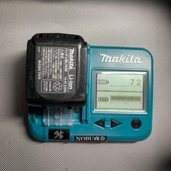 ④マキタ 14.4V 3A バッテリー　中古品　72回の画像