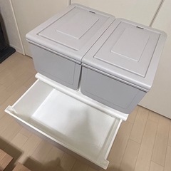 ニトリ　収納ケース　引き出しタイプの画像