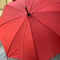 【訳あり)高級洋傘紅色