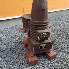 アンティーク　オブジェ　当時物　石炭ストーブ