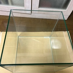 水槽　　フレームレス水槽　30×30 キューブ型の画像