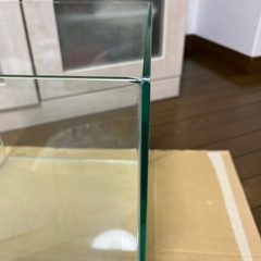 水槽　　フレームレス水槽　30×30 キューブ型の画像