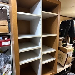 プライスダウン！！インテリア！収納棚！外形寸法 幅800mm✕奥行き445mm✕高さ1400mmの画像