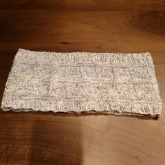 【ハンドメイド】ニットヘアバンドC