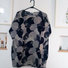 エコリッチ　裏起毛チュニック　新品未着用品