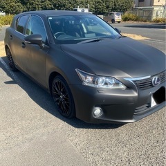 レクサス　CT200h バージョンC マットブラック　車検長い　...
