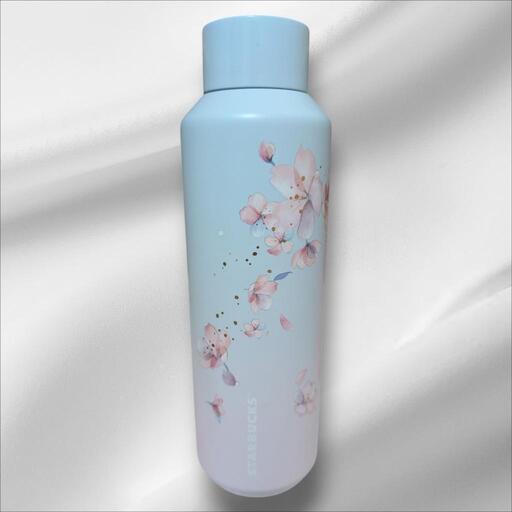新品 未使用 SAKURA2025 ステンレスボトル ペールブルーグラデーション
