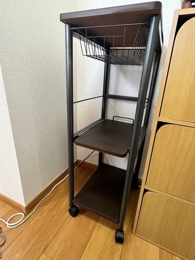 【値下げ】スチールラック炊飯器置き