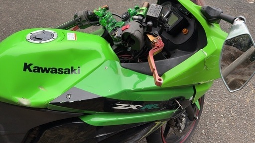 【ジャンク】NINJAニンジャ250R 転倒車現状販売