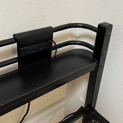 ニトリ　シングル　パイプベッド　バジーナの画像