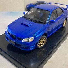 1/24　スバル　インプレッサWRX　プラモデル完成塗装品